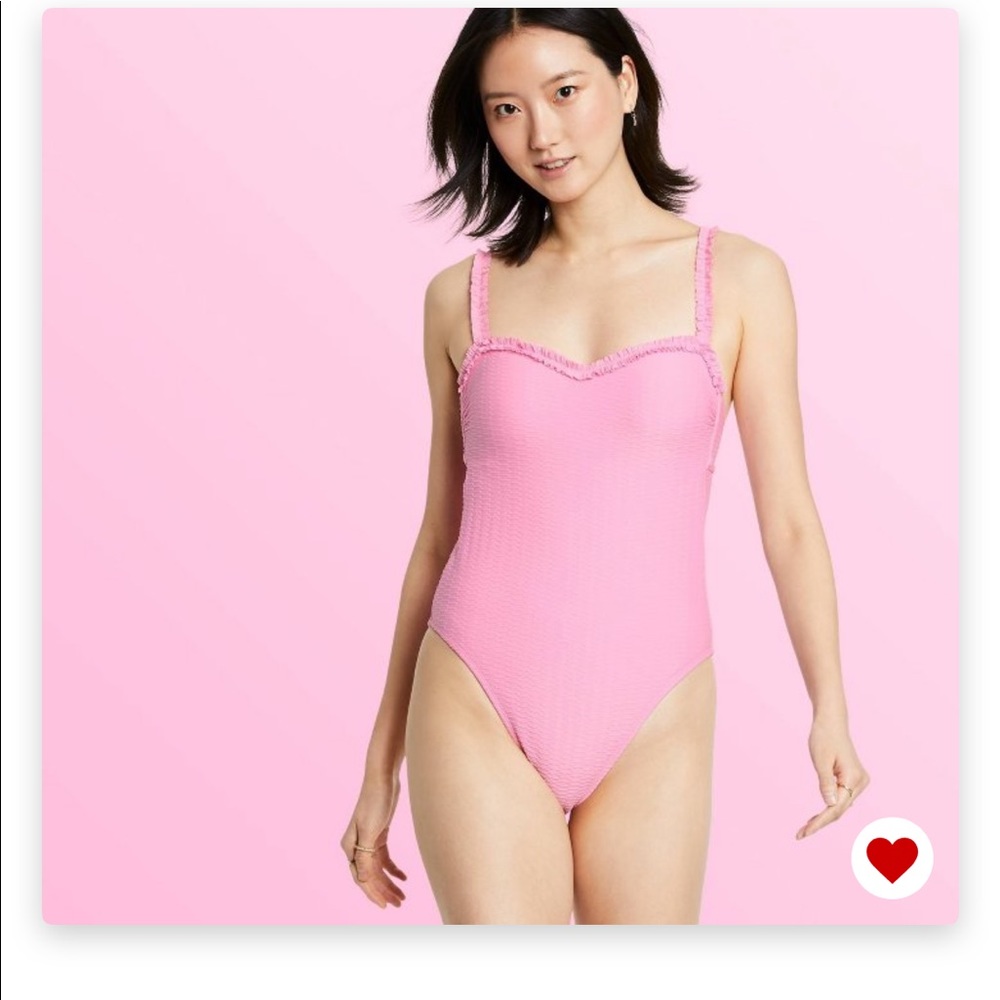 ISO Stoney Clover pink swimsuit size Large